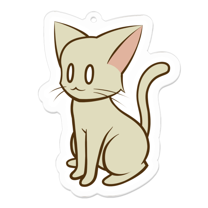 大きな琥珀くん - 70 x 70 (mm)