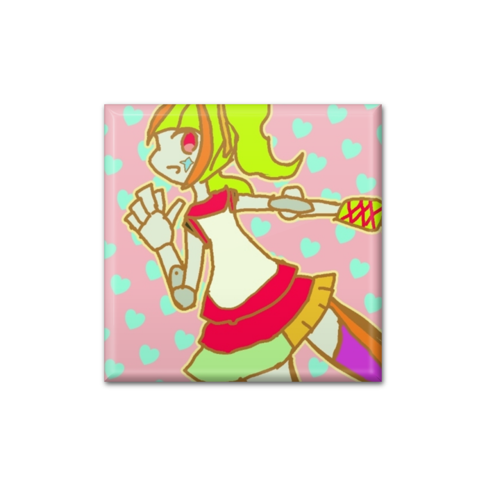 缶バッジ - 四角形40mm