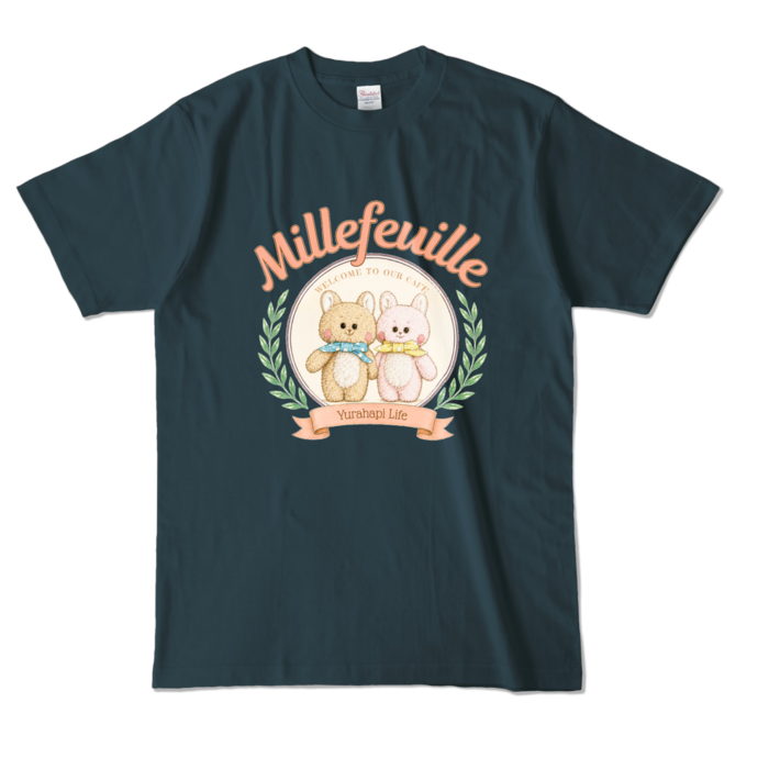 カラーTシャツ - L - デニム (濃色)
