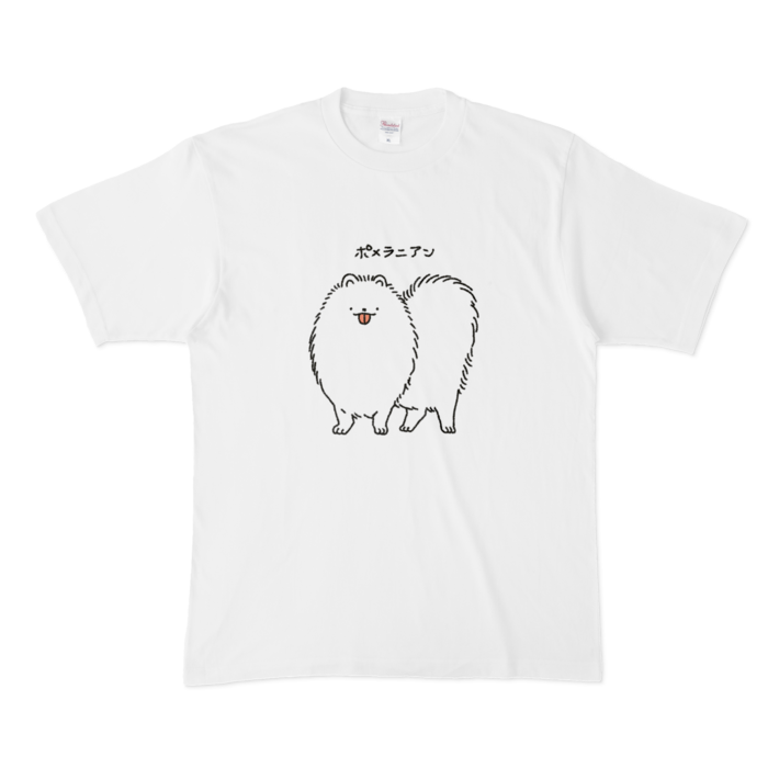 白ぽめ/Tシャツ - XL - 白