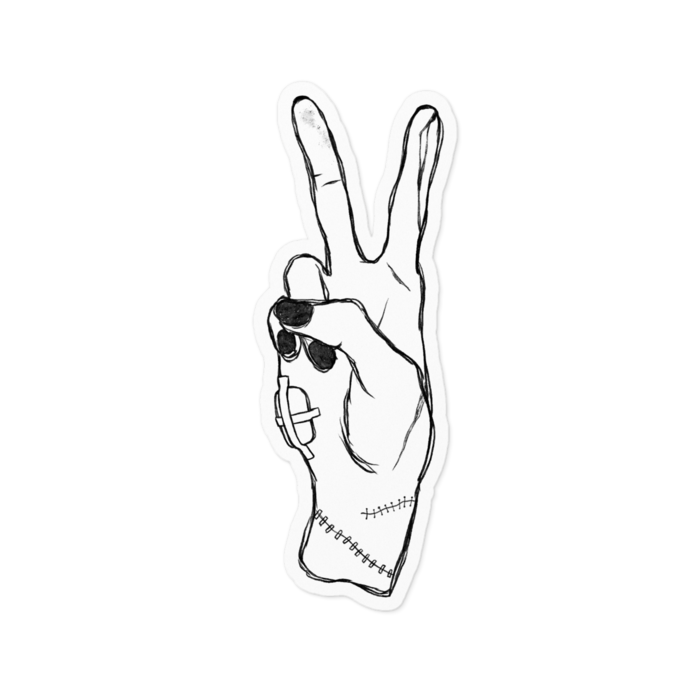 ステッカー - 100 x 100 (mm)