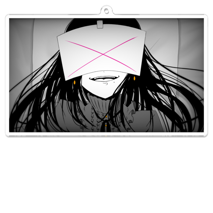 アクリルキーホルダー（コーティング） - 100 x 100 (mm)