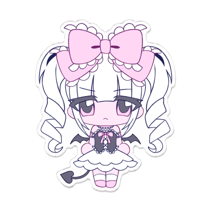 アクリルバッジ - 100 x 100 (mm)