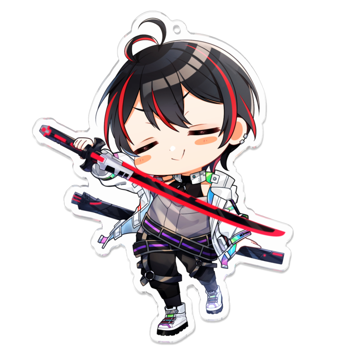 アクリルキーホルダー - 100 x 100 (mm)