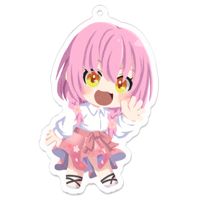 アクリルキーホルダー - 70 x 70 (mm)