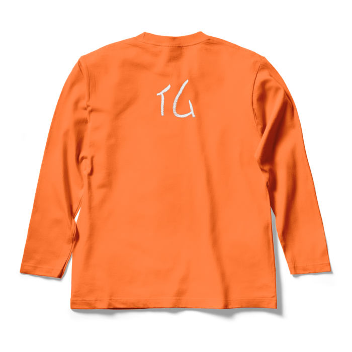 ロングスリーブTシャツ - M - オレンジ