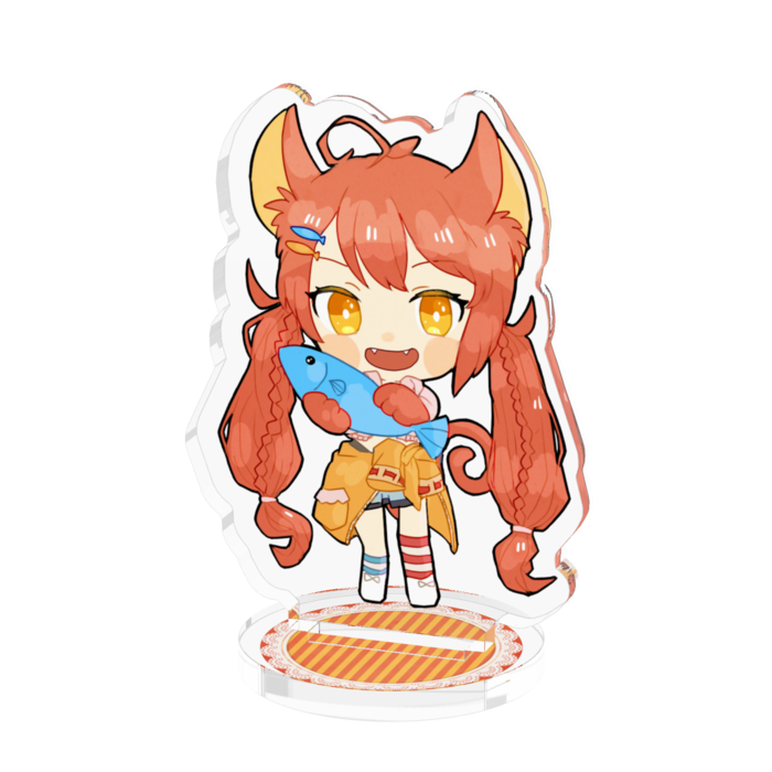 にゃんこliver アクリルフィギュア 50 50mm 怪盗の隠れ店 Booth