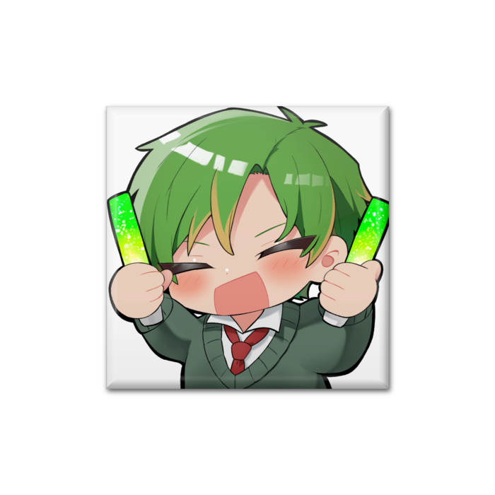 缶バッジ - 四角形40mm