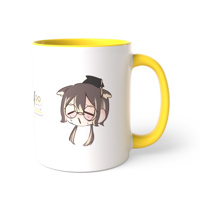 ツートンカラーマグカップ - 直径 8.2cm / 高さ 9.5cm