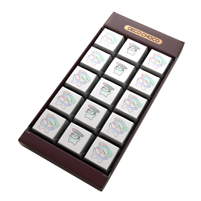 DECOチョコ - 列ごとにデザイン