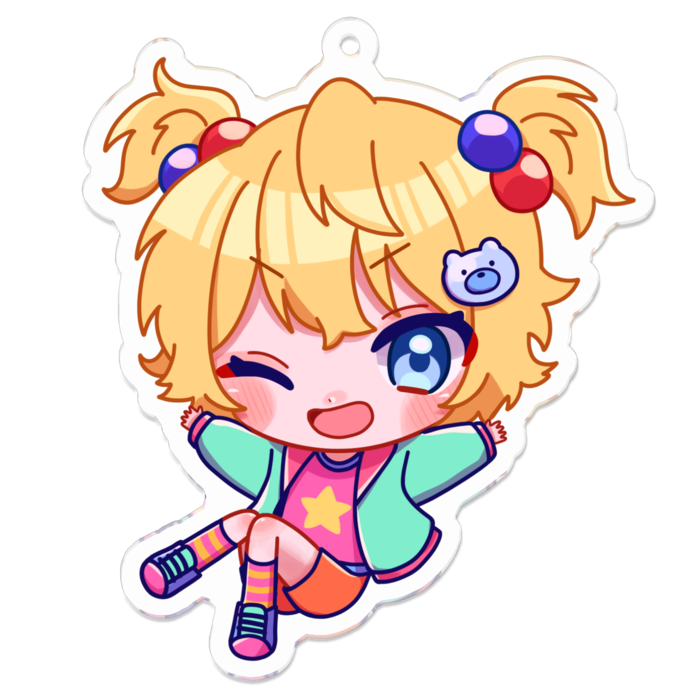 アクリルキーホルダー - 70 x 70 (mm)