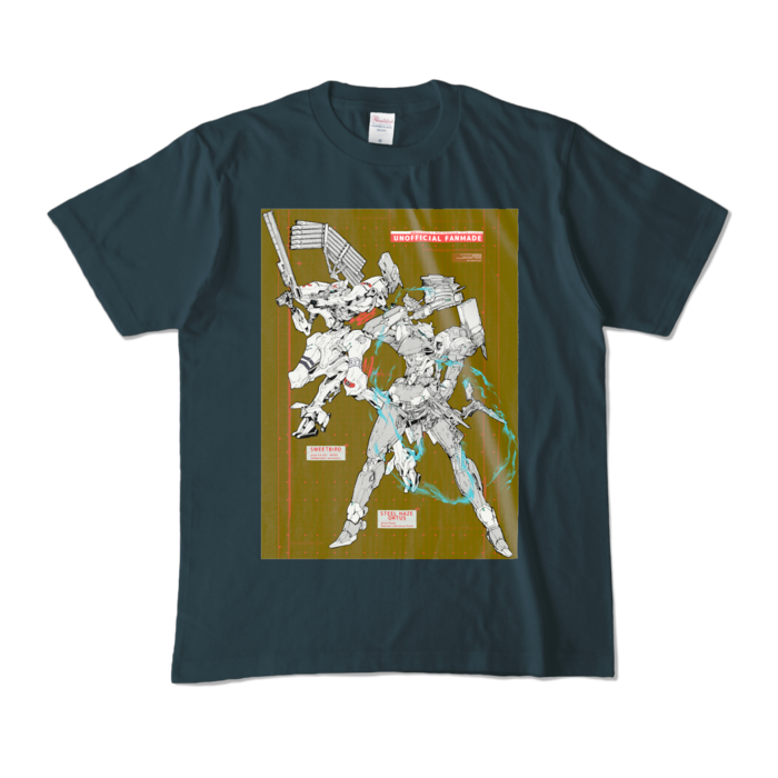 カラーTシャツ - M - デニム (濃色)