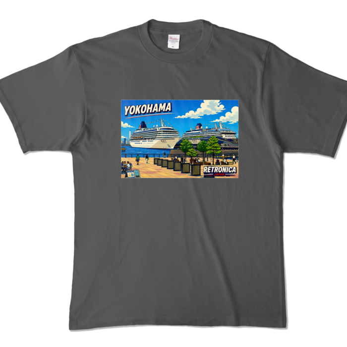 カラーTシャツ - XL - チャコール (濃色)