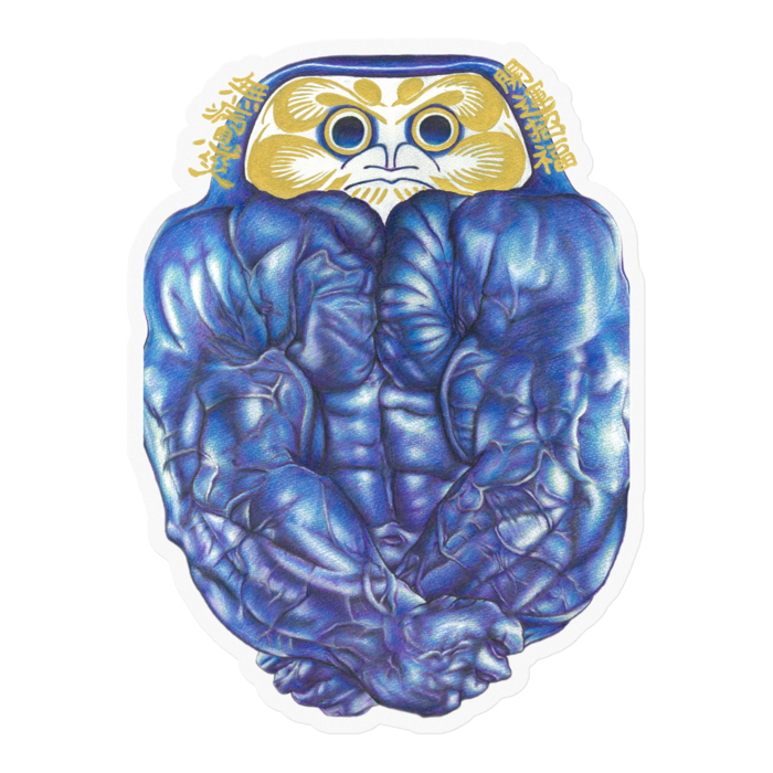 ステッカー - 100 x 100 (mm)