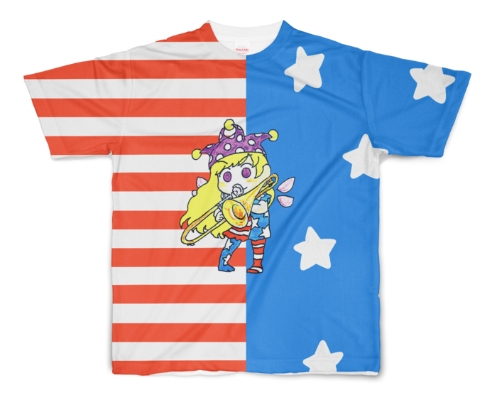 フルグラフィックTシャツ - S - 両面印刷