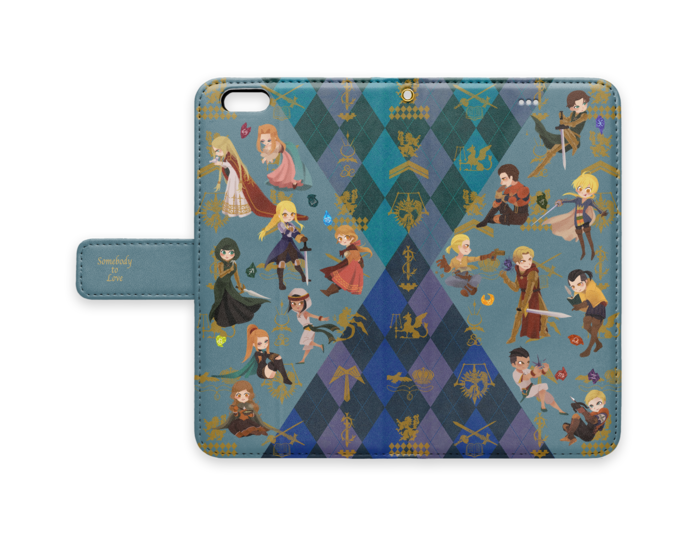 手帳型iPhoneケース - iPhone6 Plus - ストラップ穴 あり