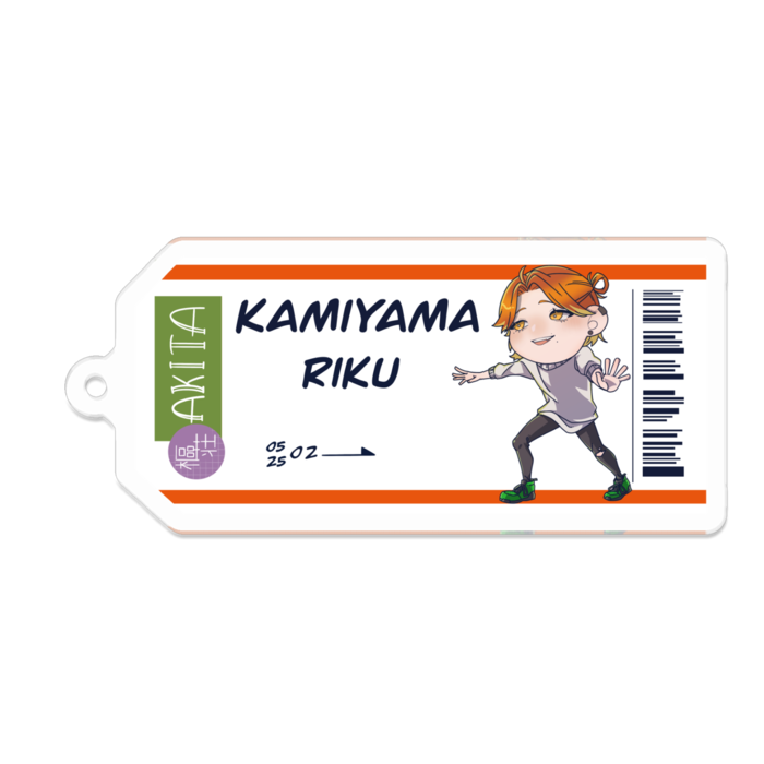 アクリルキーホルダー - 70 x 70 (mm)