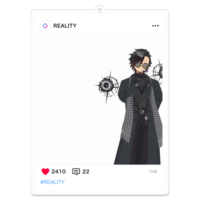 アクリルキーホルダー - 100 x 100 (mm)