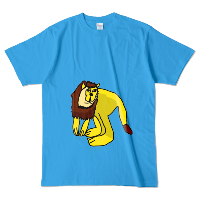 カラーTシャツ - L - ターコイズ (濃色)