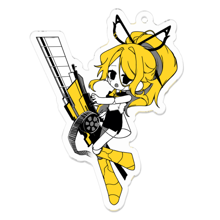 アクリルキーホルダー - 70 x 70 (mm)