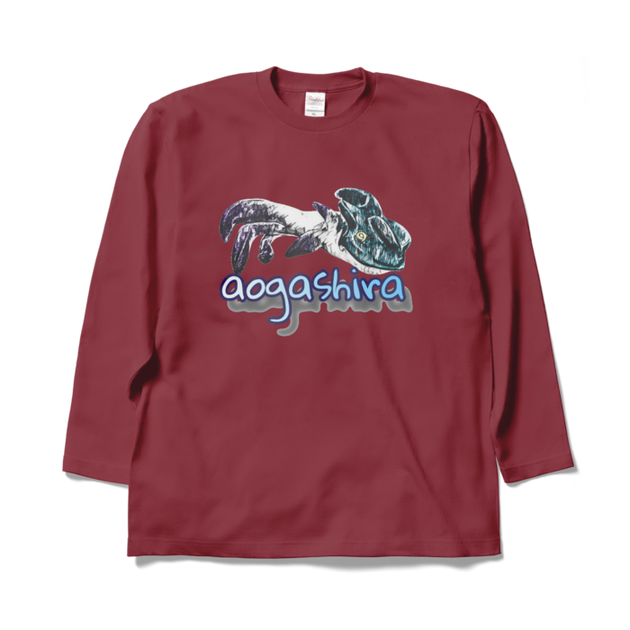 ロングスリーブTシャツ - XL - バーガンディ