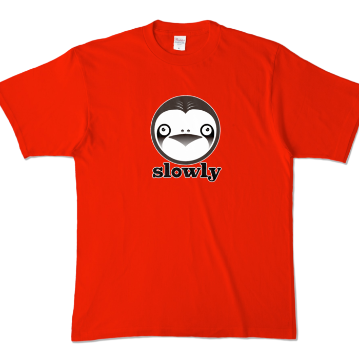 カラーTシャツ - XL - レッド (濃色)