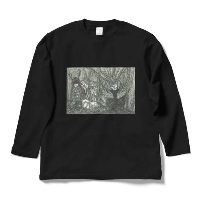 ロングスリーブTシャツ - L - ブラック