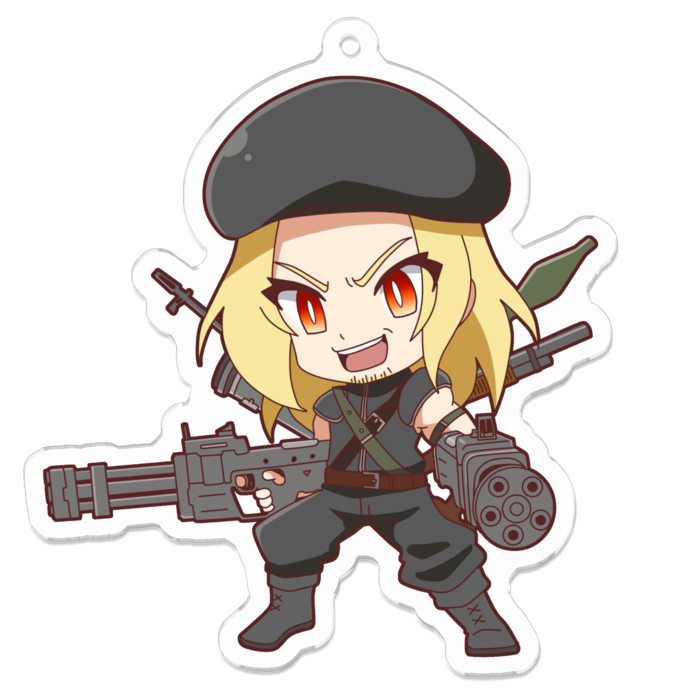 アクリルキーホルダー - 70 x 70 (mm)