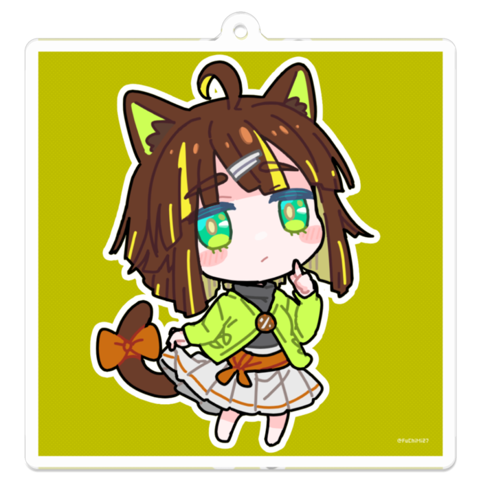 アクリルキーホルダー - 70 x 70 (mm)