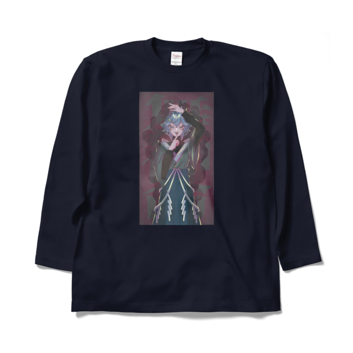 ロングスリーブTシャツ - XL - ネイビー