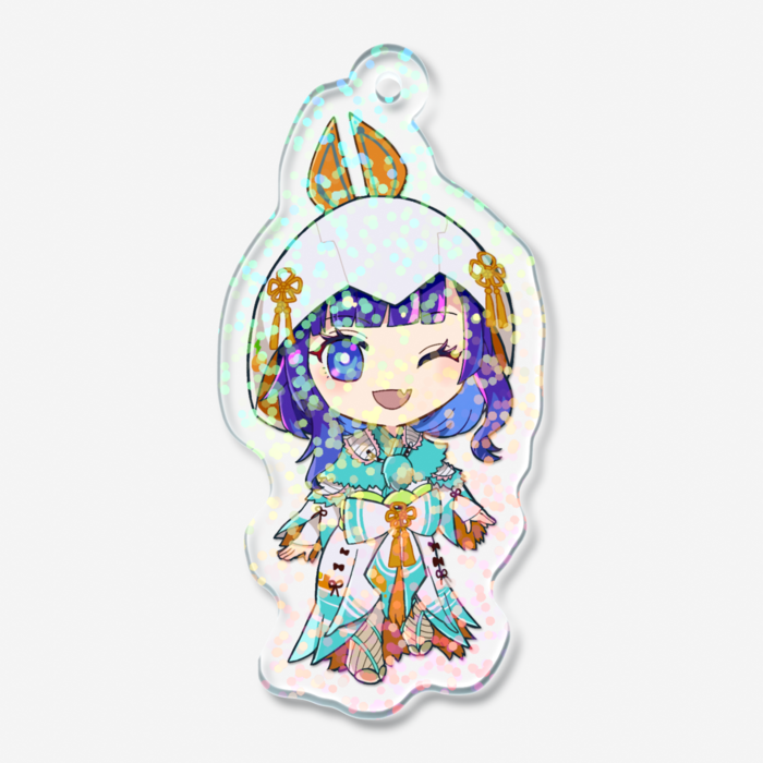 ②タマミツネどえアクキー（ホログラム）