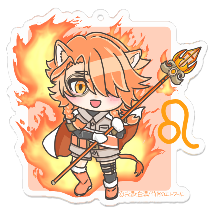 アクリルキーホルダー - 70 x 70 (mm)