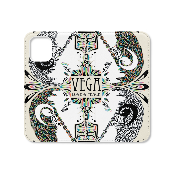 手帳型iPhoneケース（ベルトなし） - iPhone12 mini - ストラップ穴 なし