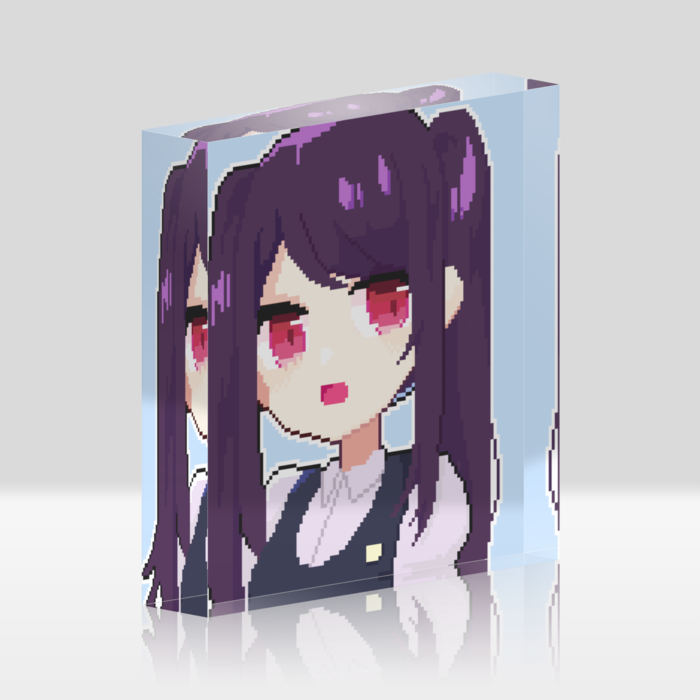 アクリルブロック - 100 × 100 (mm)