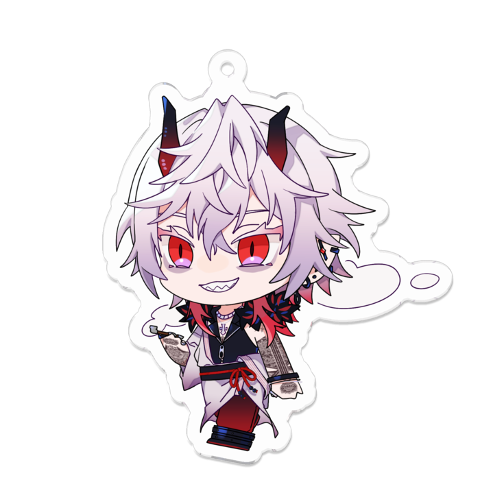 蛛鬼アカシャSD/Ver.鬼アクリルキーホルダー - 70 x 70 (mm)