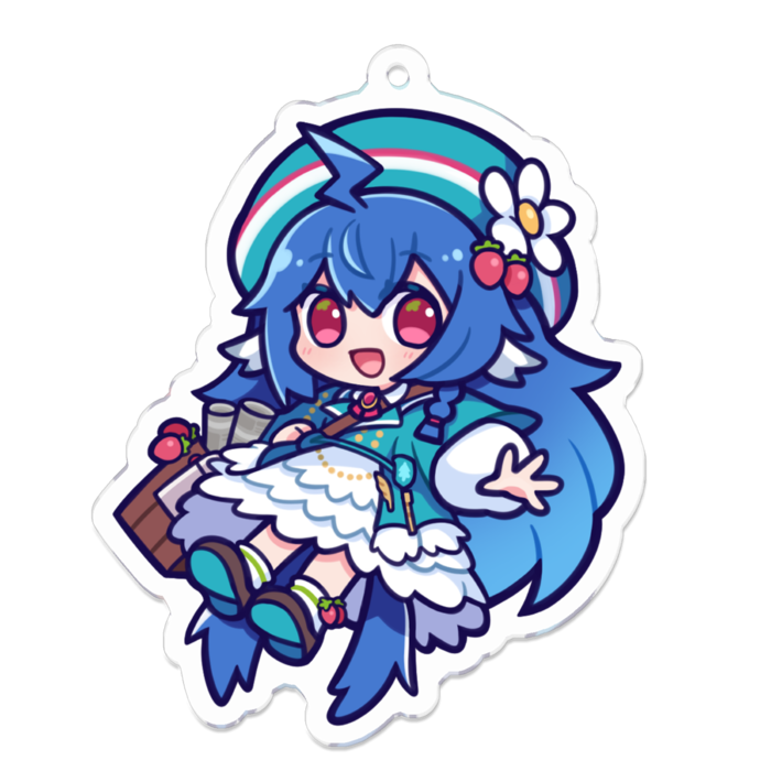 アクリルキーホルダー - 70 x 70 (mm)