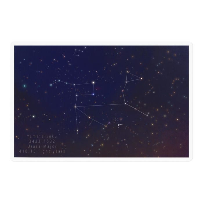 ステッカー - 100 x 100 (mm)