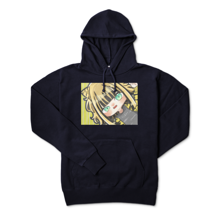 パーカー - L - ネイビー