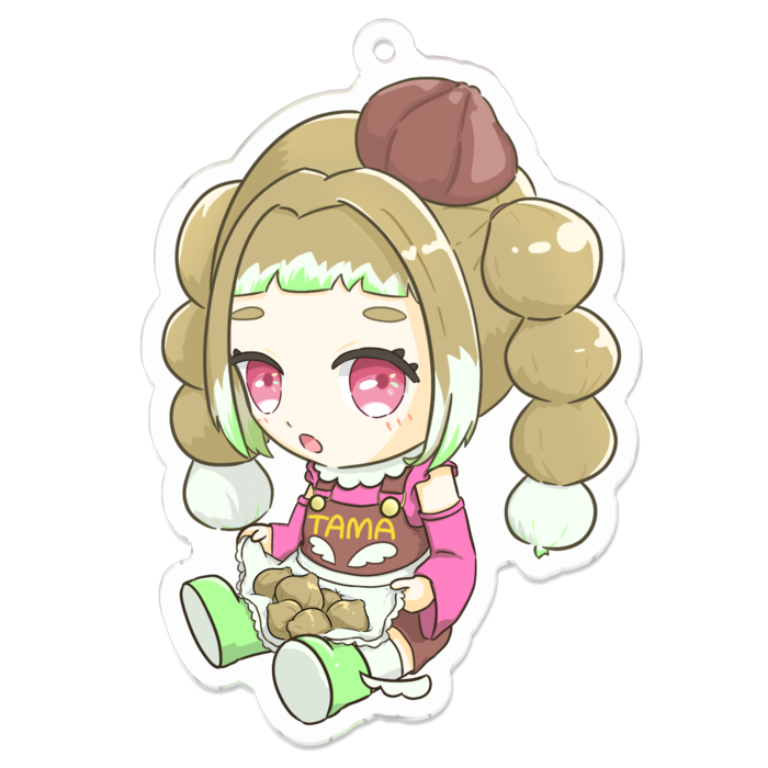 アクリルキーホルダー - 70 x 70 (mm)