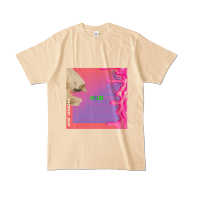 カラーTシャツ - L - ナチュラル (淡色)