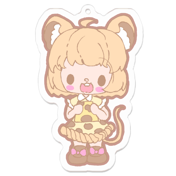アクリルキーホルダー - 70 x 70 (mm)