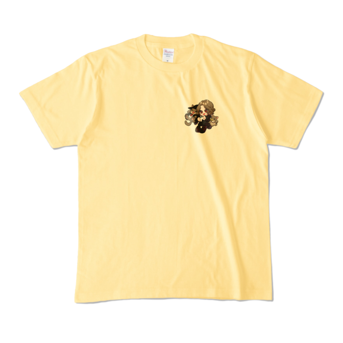 カラーTシャツ - M - ライトイエロー (淡色)