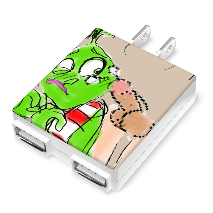 ACアダプター - 50×55mm