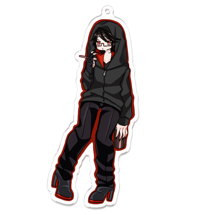 アクリルキーホルダー - 100 x 100 (mm)