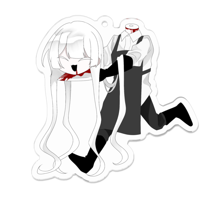 アクリルキーホルダー - 70 x 70 (mm)