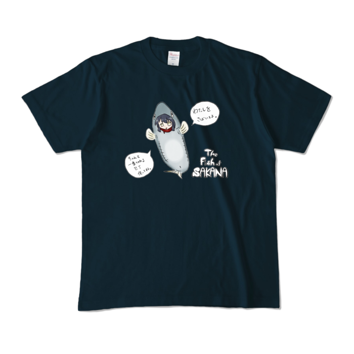 カラーTシャツ - M - ネイビー (濃色)