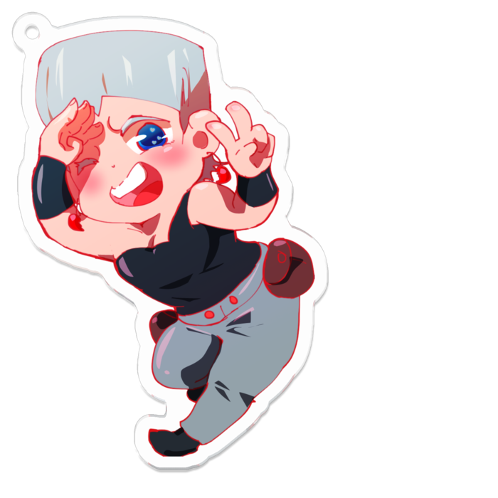 アクリルキーホルダー - 70 x 70 (mm)