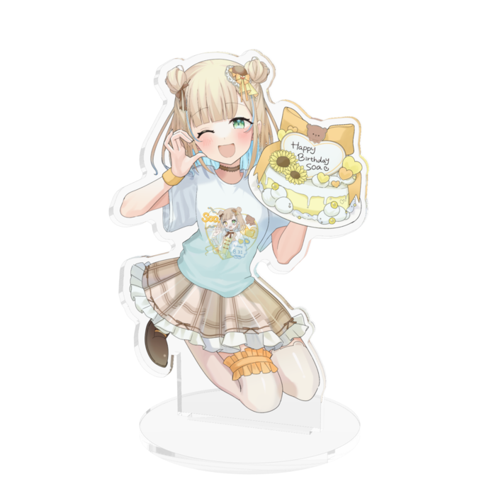 アクリルフィギュア - 100x100mm