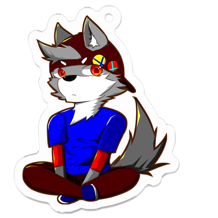 アクリルキーホルダー - 50 x 50 (mm)