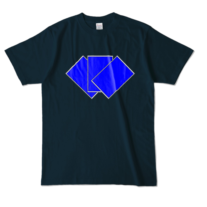 カラーTシャツ - L - ネイビー (濃色)